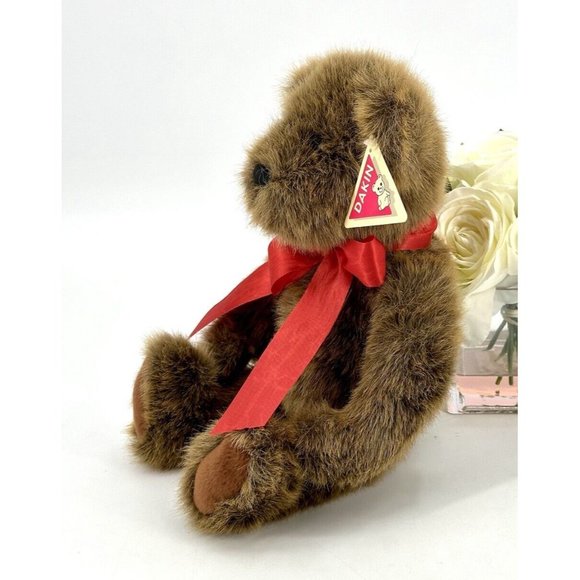 Vintage Dakin Applause Sophie Plush Teddy Bear 14" Stuffed Animal Brown Bear EUC - Picture 2 of 9